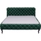 Lit 180x200cm DESIRE Kare Design velours vert