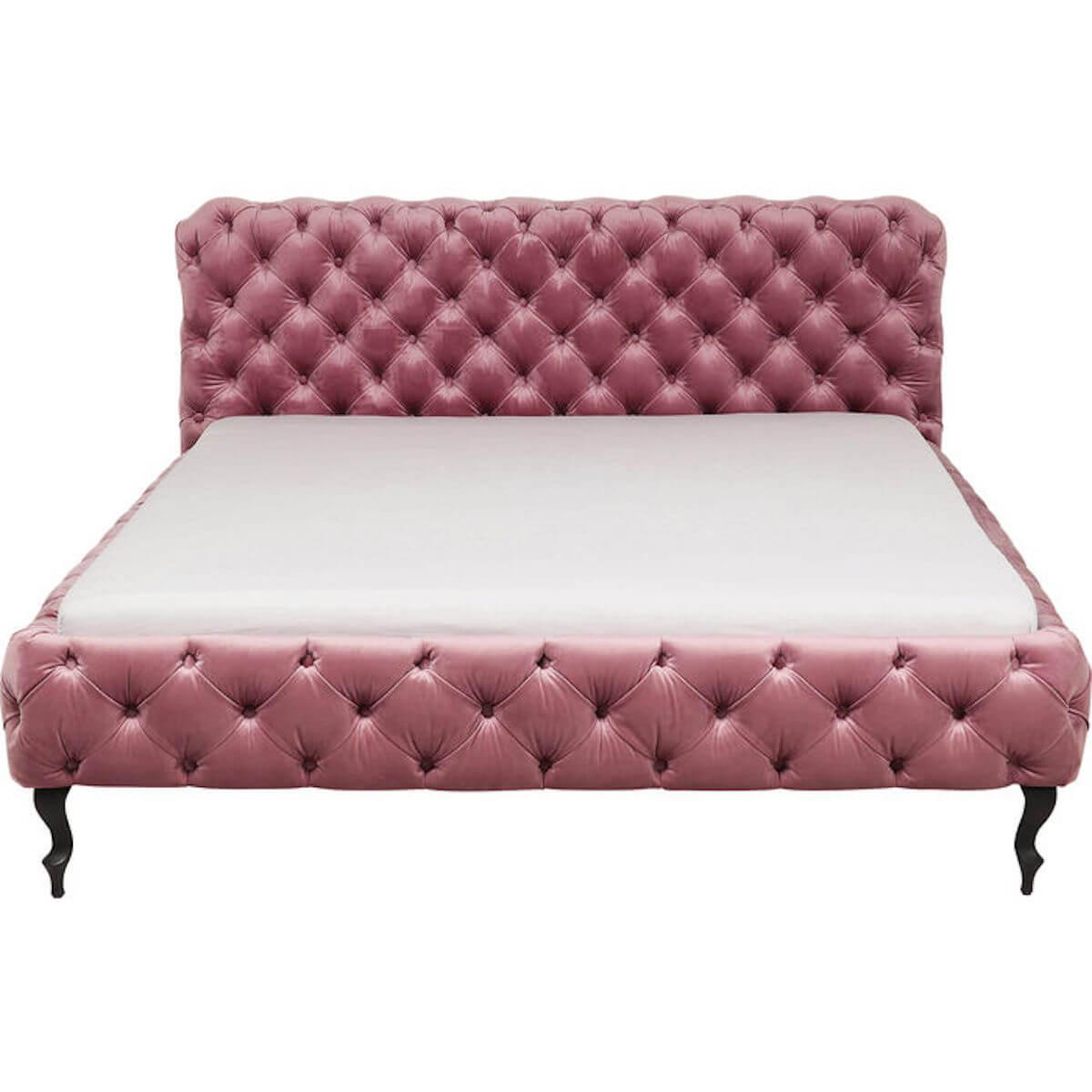 Lit 180x200cm DESIRE Kare Design velvet rose