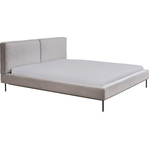 Lit 180x200cm EAST SIDE Kare Design velours cotelé gris