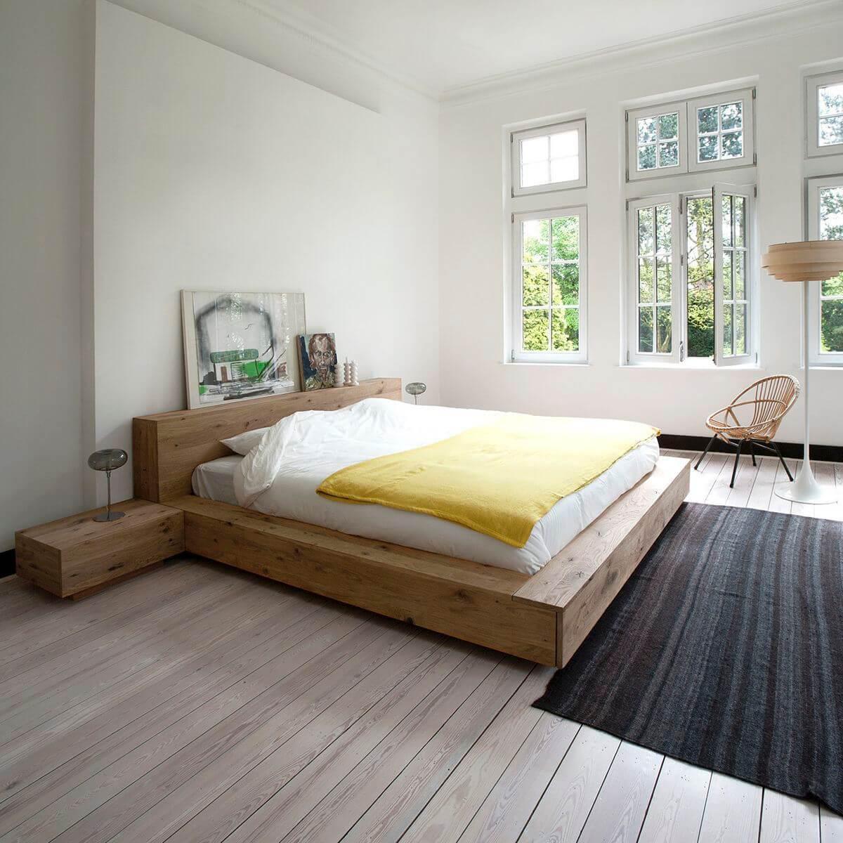 Lit 180x200cm MADRA Ethnicraft chêne