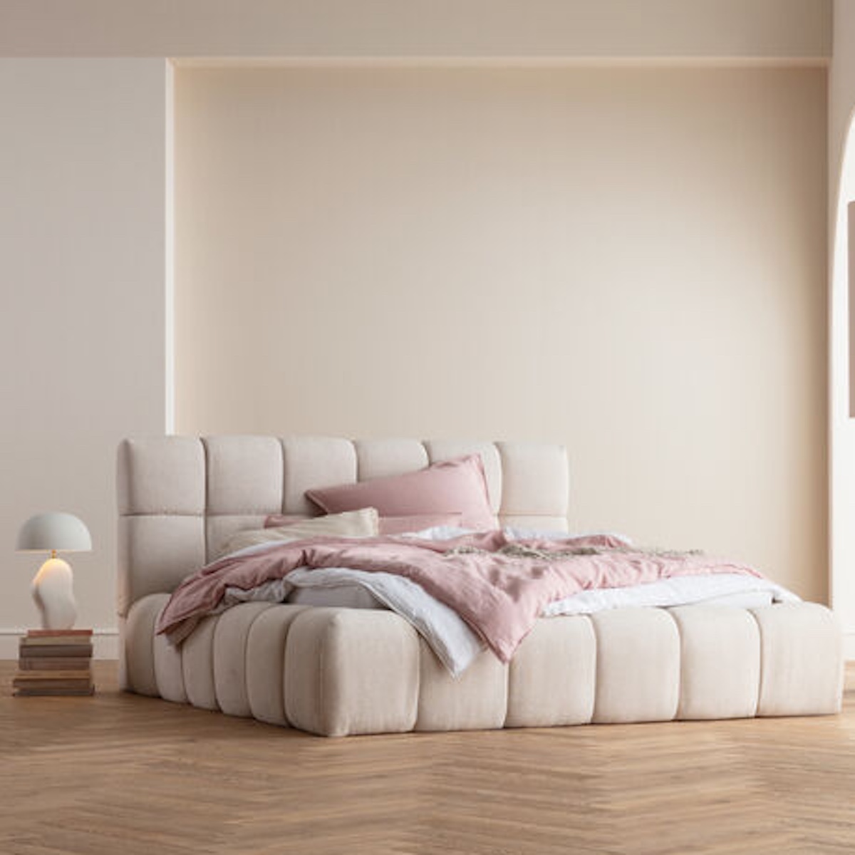 Lit 180x200cm SALAMANCA Kare Design Ecru