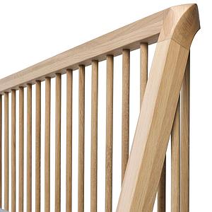 Lit 180x200cm SPINDLE Ethnicraft chêne