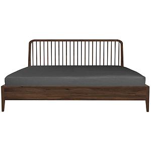 Lit 180x200cm SPINDLE Ethnicraft noyer