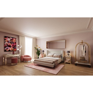 Lit 180x200cm TIVOLI Kare Design écru