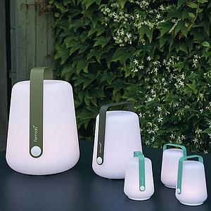 Lot de 3 lampes BALAD Fermob H12 bleu acapulco