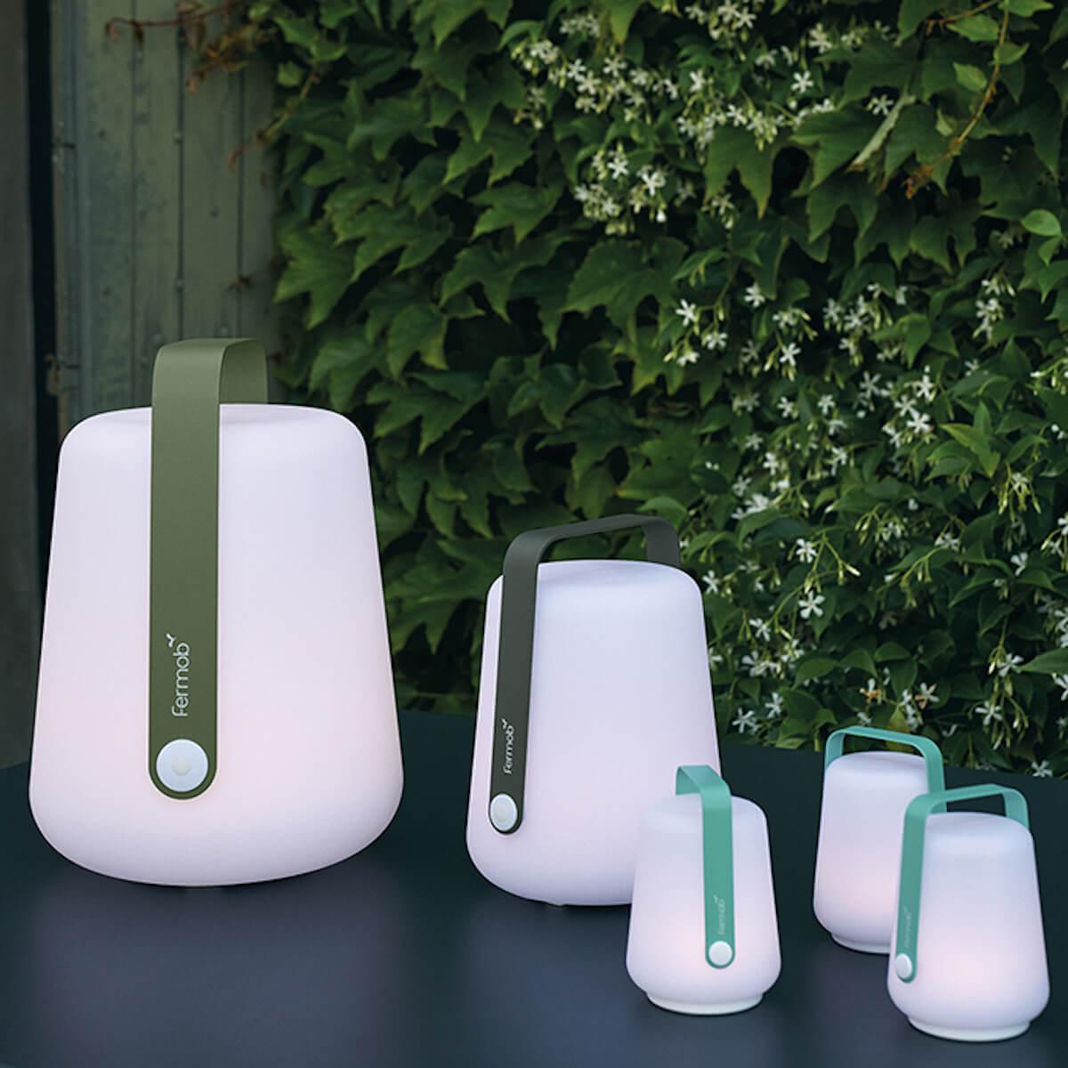 Lot de 3 lampes BALAD Fermob H12 cactus