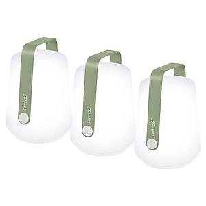 Lot de 3 lampes BALAD Fermob H12 cactus