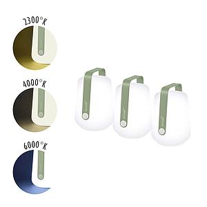 Lot de 3 lampes BALAD Fermob H12 cactus