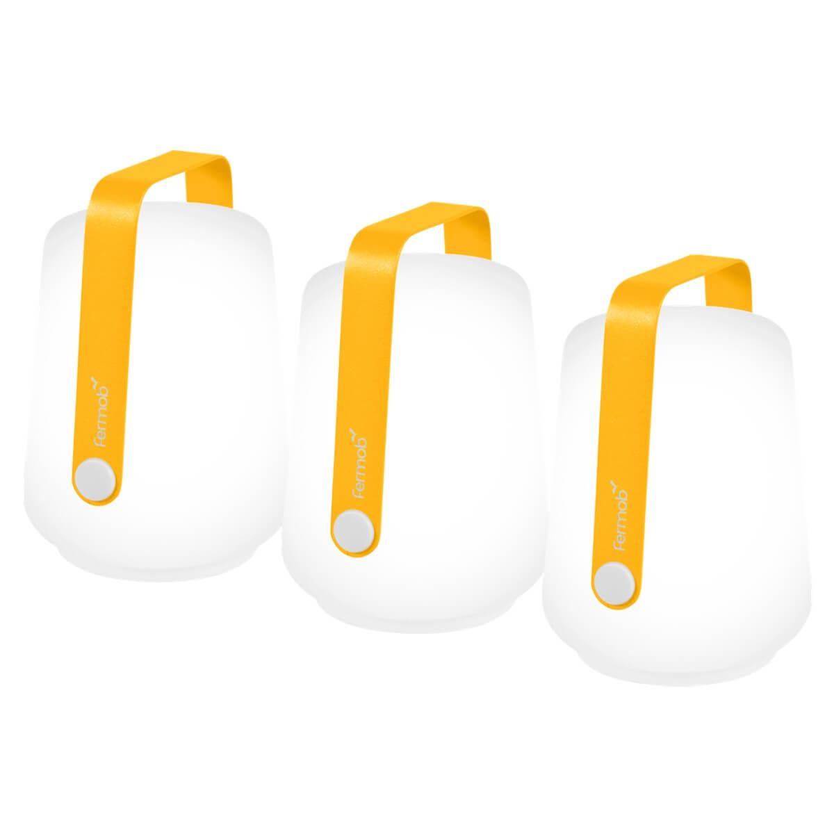 Lot de 3 lampes BALAD Fermob H12 Miel