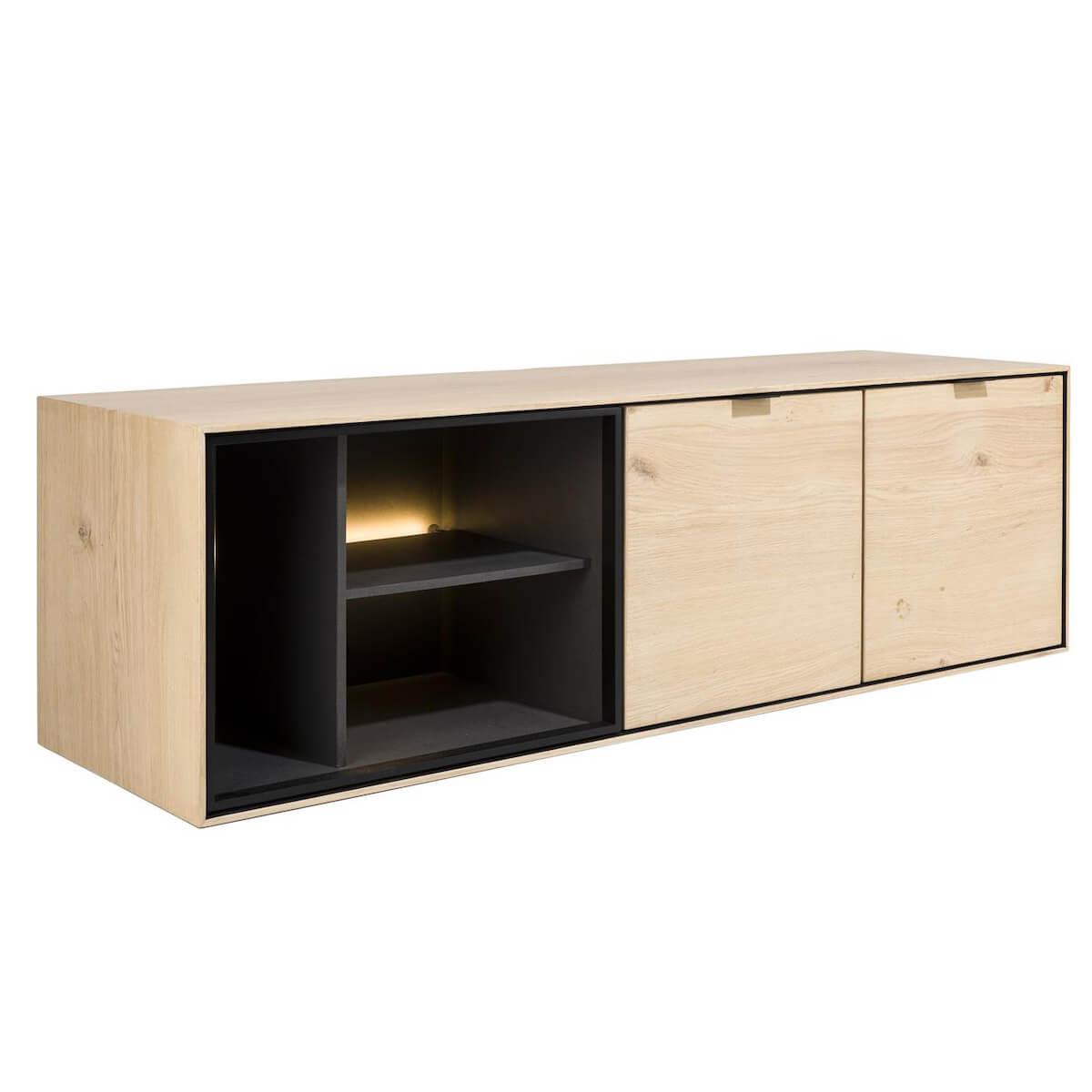 Lowboard 150cm ELEMENTS Xooon chêne naturel