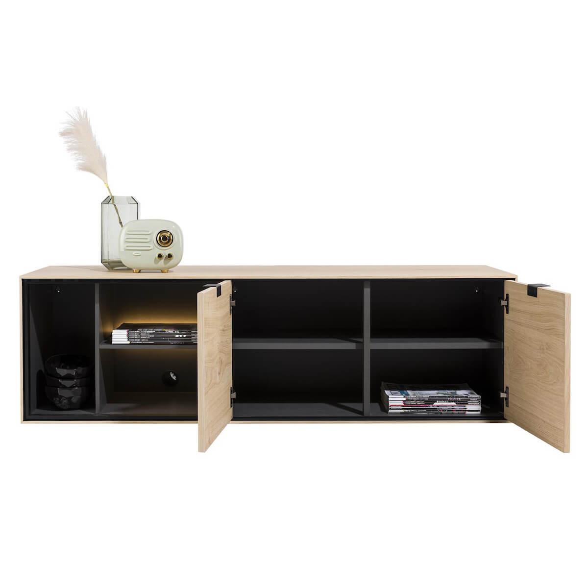 Lowboard 150cm ELEMENTS Xooon chêne naturel