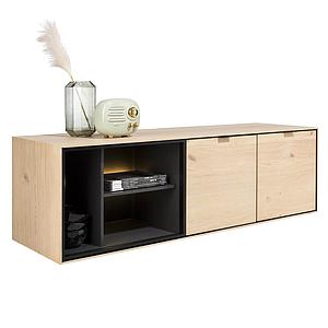 Lowboard 150cm ELEMENTS Xooon chêne naturel