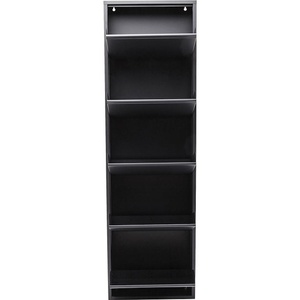 Meuble à chaussure 5 tiroirs CARUSO Kare Design anthracite
