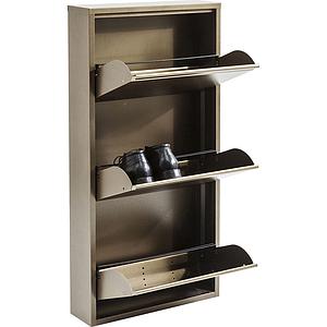Meuble à chaussures CARUSO 3 Kare Design bronze