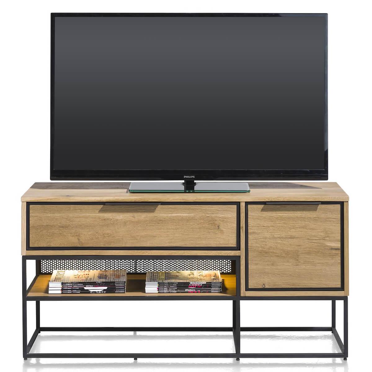 Meuble TV 120cm CITY Henders & Hazel Railway Brown