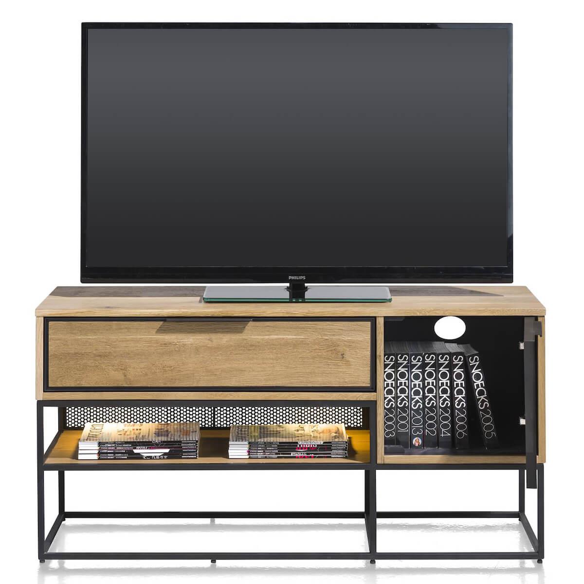 Meuble TV 120cm CITY Henders & Hazel Railway Brown