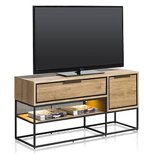 Meuble TV 120cm CITY Henders & Hazel Railway Brown