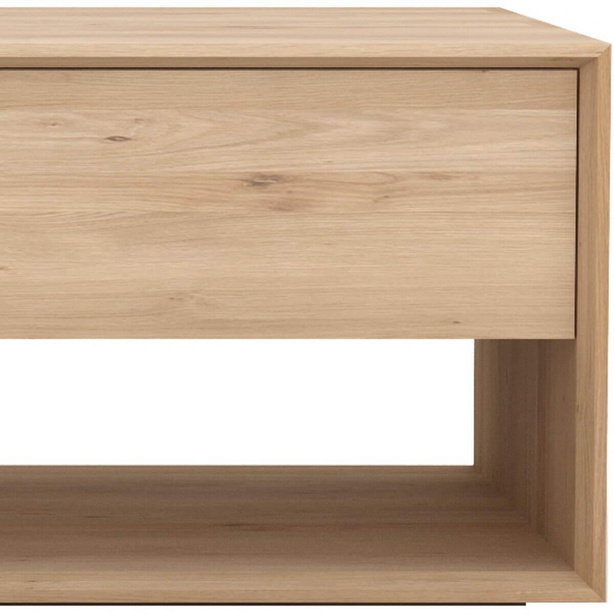 Meuble TV 120cm NORDIC Ethnicraft chêne