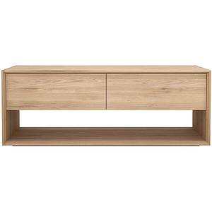 Meuble TV 120cm NORDIC Ethnicraft chêne