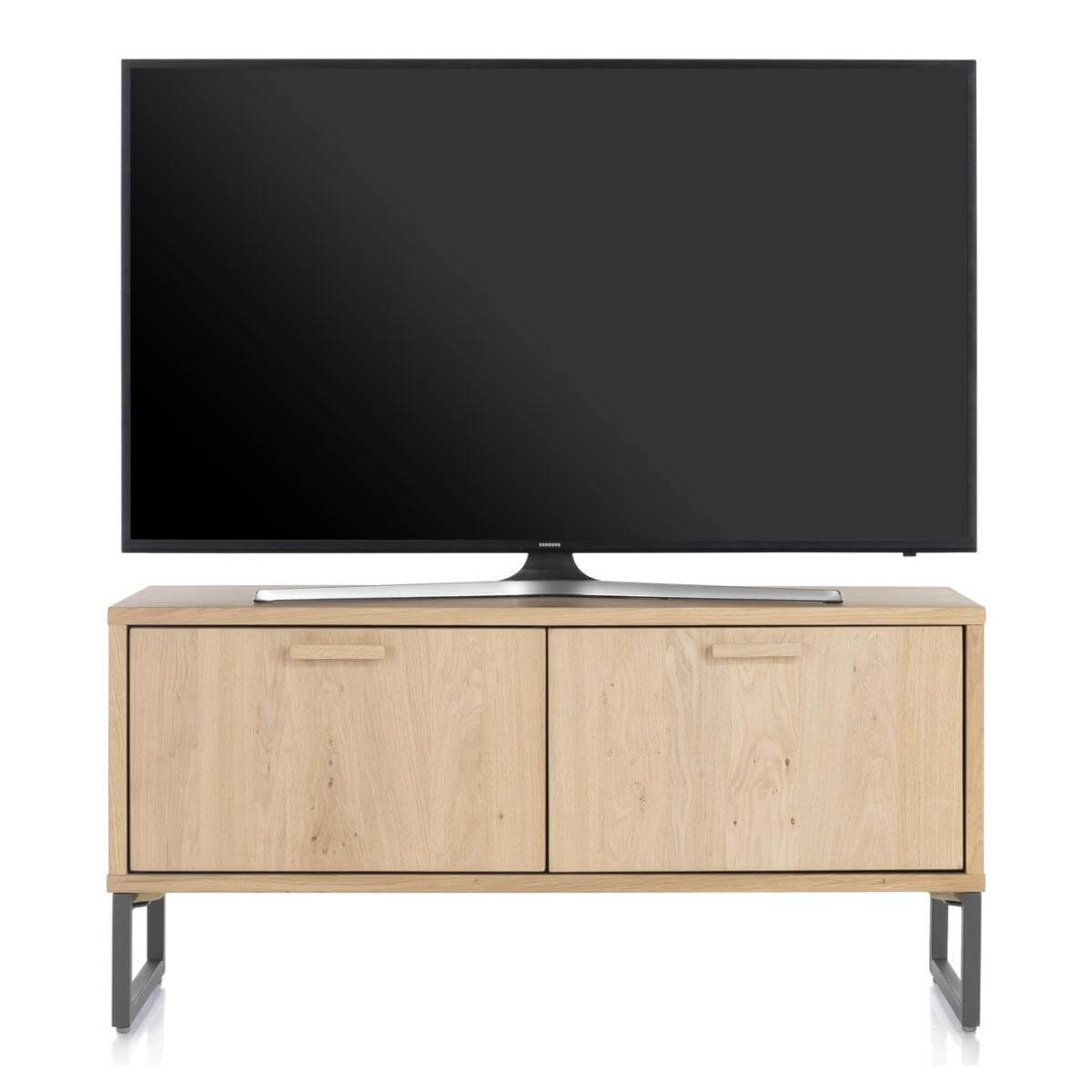 Meuble TV 123cm CASTELLO Henders & Hazel chêne