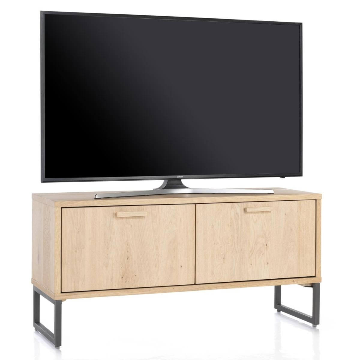 Meuble TV 123cm CASTELLO Henders & Hazel chêne