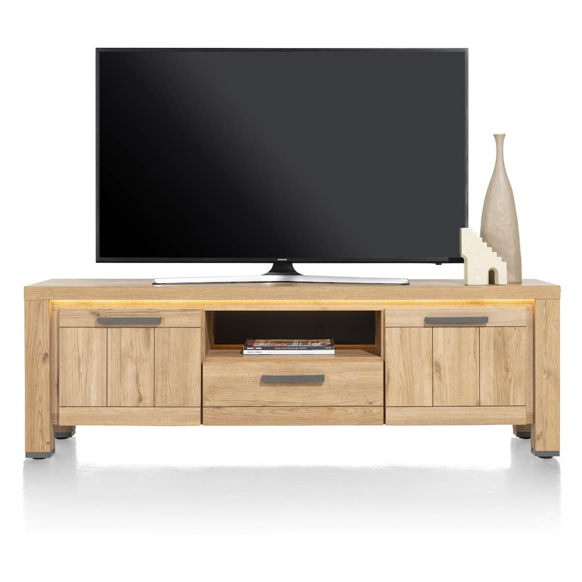 Meuble TV 170cm DELMONTE Henders & Hazel Naturel