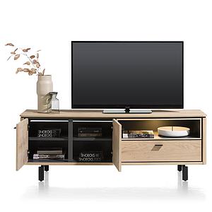 Meuble TV 170cm LIVADA Henders & Hazel naturel
