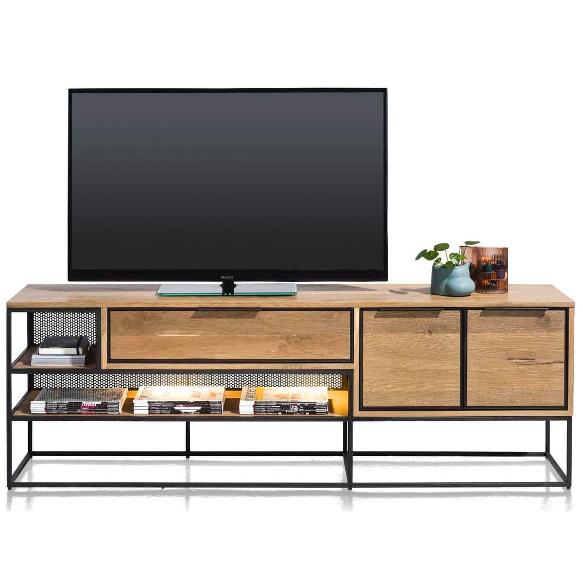 Meuble TV 180cm CITY Henders & Hazel railway brown