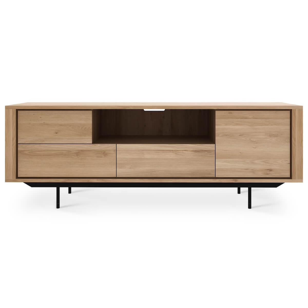 Meuble TV 180cm SHADOW Ethnicraft chêne