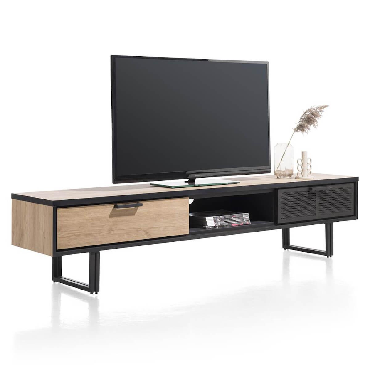 Meuble TV 200cm AVALON Henders & Hazel Naturel