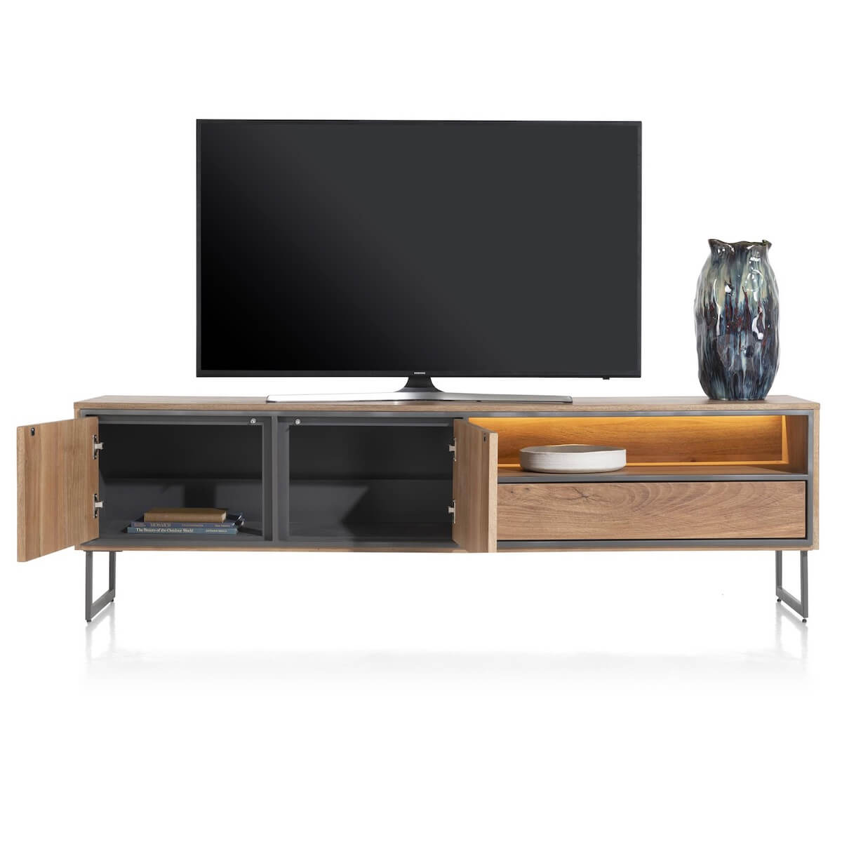 Meuble TV 200cm TRAPANI Henders & Hazel 