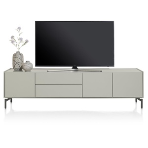 Meuble TV 210cm NOON Xooon gris soie