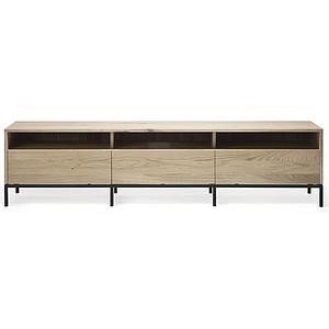Meuble TV 210cm OAK LIGNA Ethnicraft black