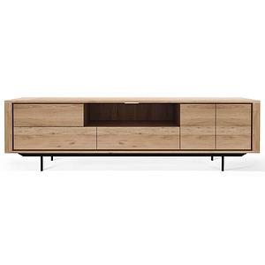 Meuble TV 224cm SHADOW Ethnicraft chêne