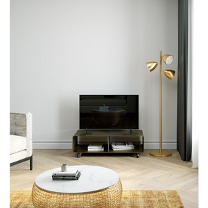 Meuble TV 30x90cm LOUNGE M Kare Design bronze