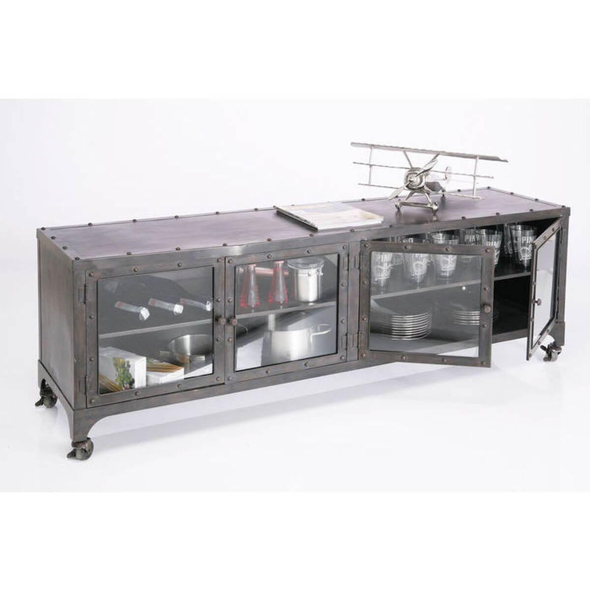 Meuble TV FACTORY Kare Design métal