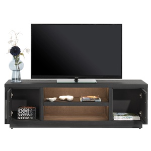 Meuble TV PAVIE Henders & Hazel 160 cm Castle Black