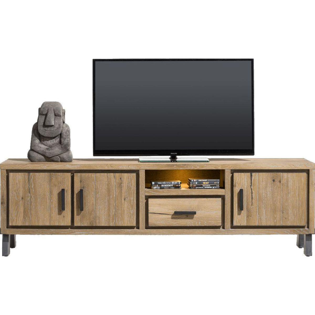 Meuble TV VITORIA Henders & Hazel 200cm LED