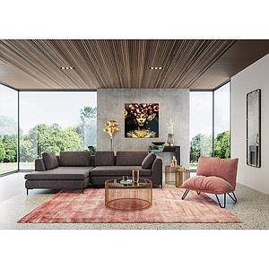Miroir 165x55cm BETSY FRAME Kare Design métal