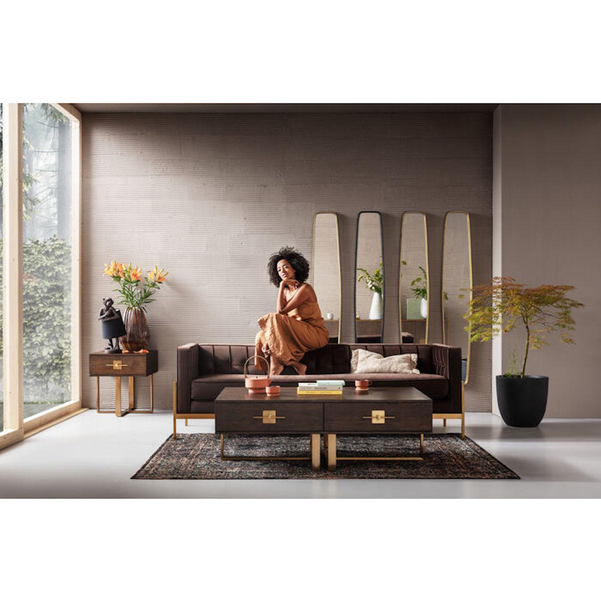 Miroir 177x32cm CLIP Kare Design Black