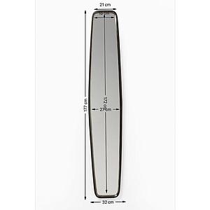 Miroir 177x32cm CLIP Kare Design Black