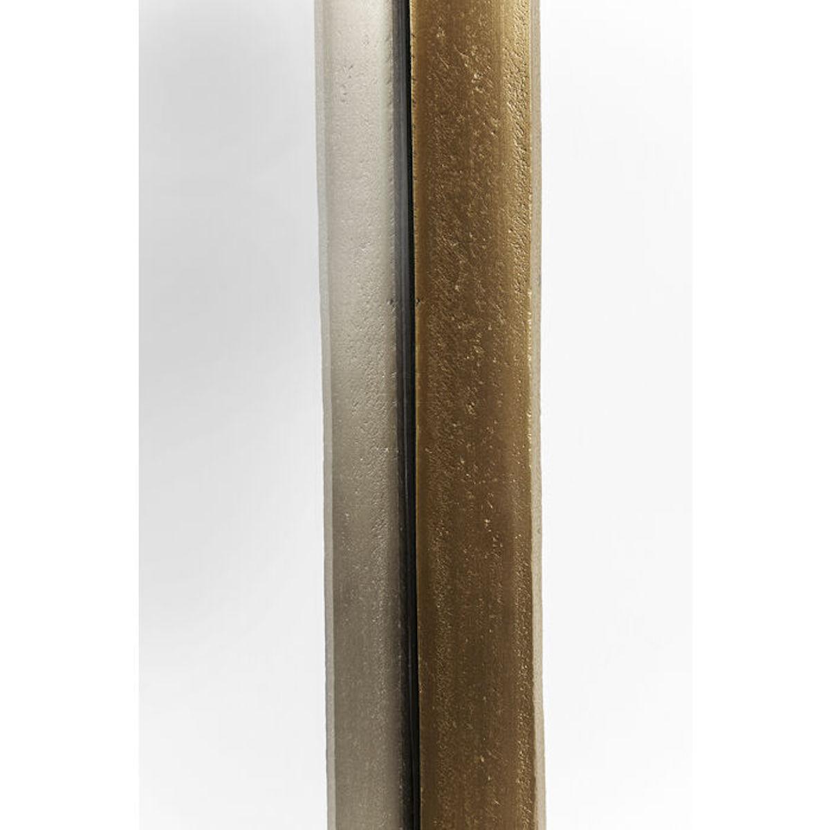 Miroir 177x32cm CLIP Kare Design Brass