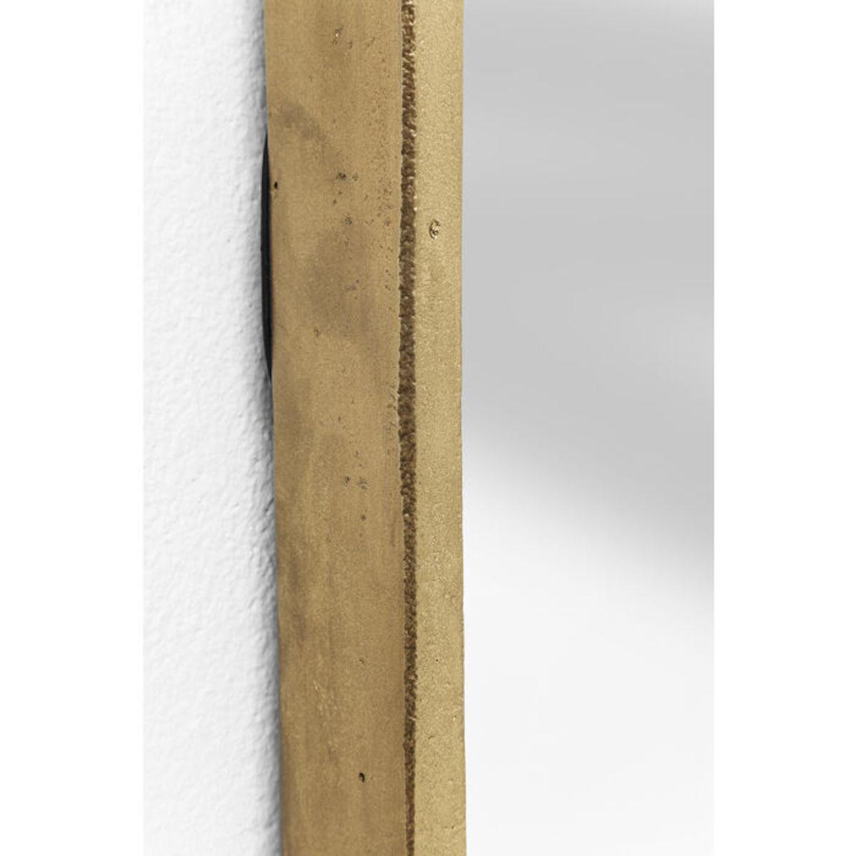 Miroir 177x32cm CLIP Kare Design Brass