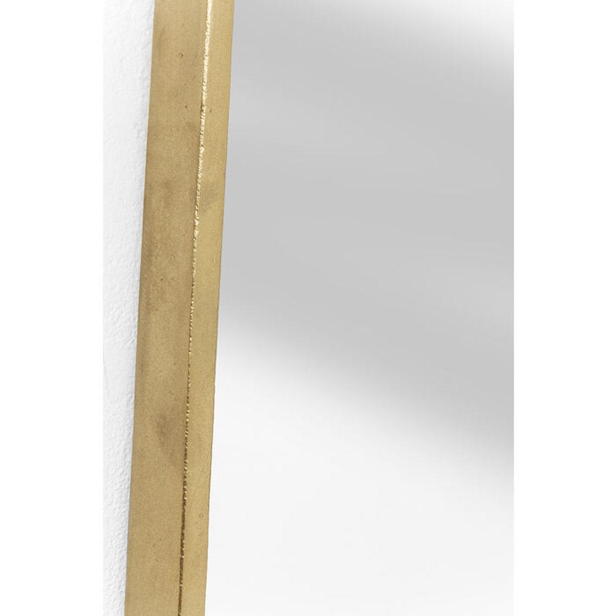 Miroir 177x32cm CLIP Kare Design Brass