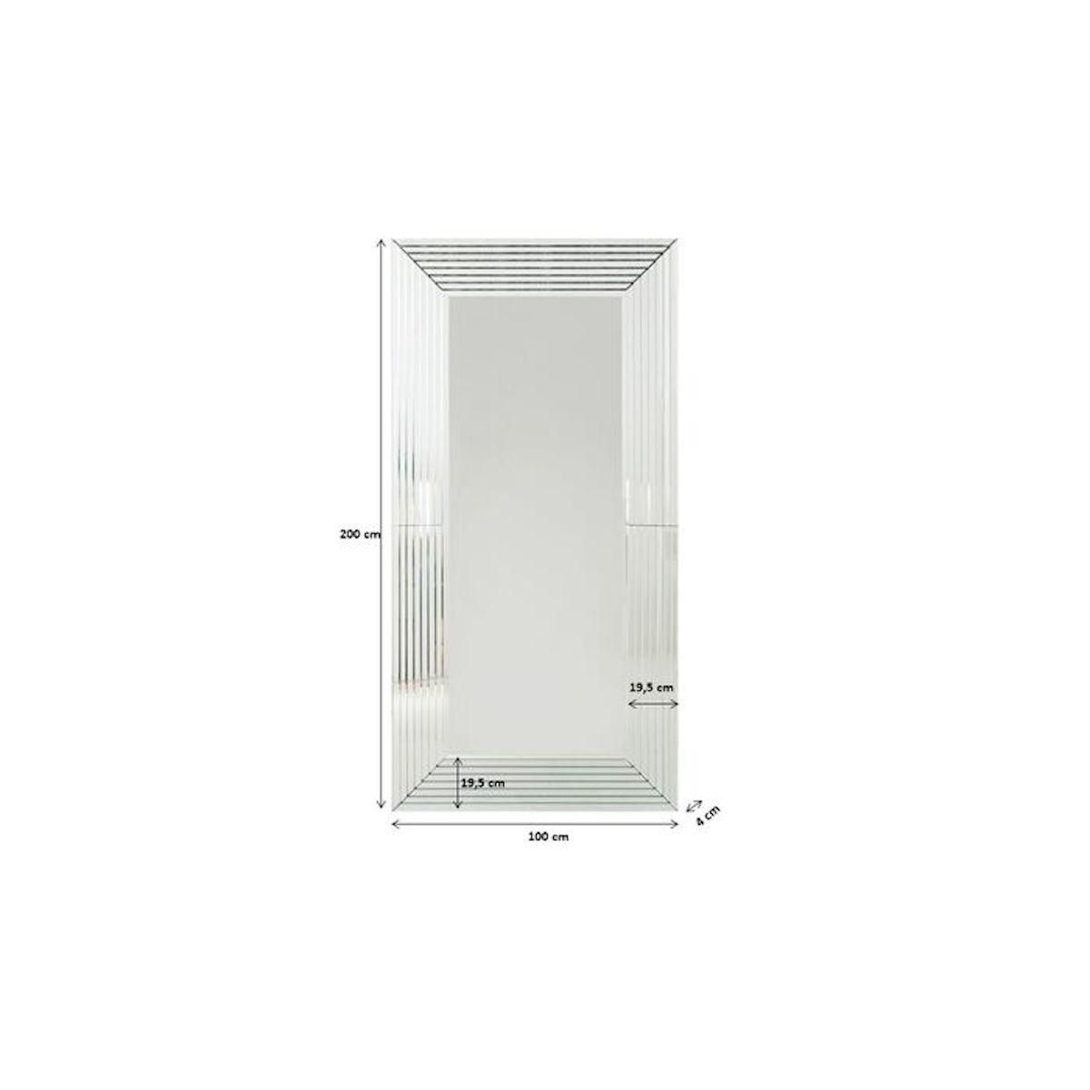 Miroir 200x100cm LINEA Kare Design