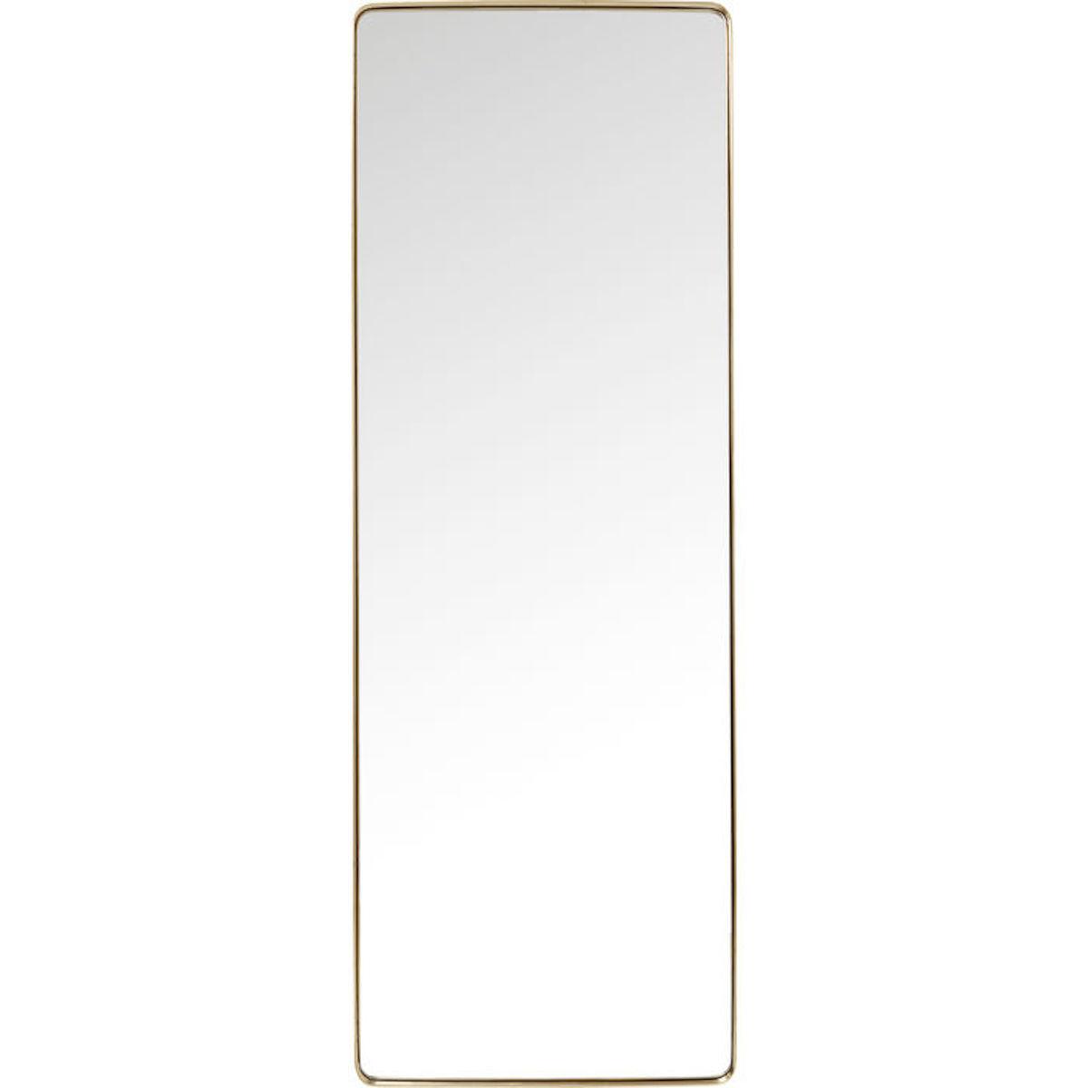 Miroir 200x70cm CURVE Kare Design laiton