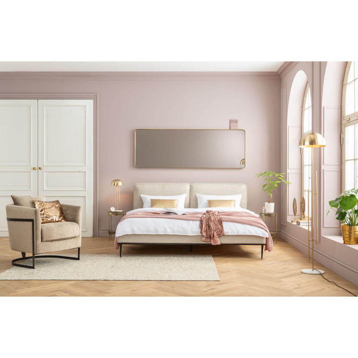 Miroir 200x70cm CURVE Kare Design laiton