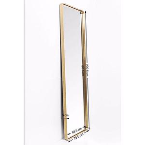 Miroir 200x70cm CURVE Kare Design laiton