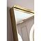 Miroir 200x70cm CURVE Kare Design laiton