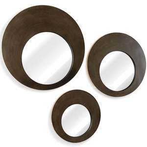 Miroir 50cm PELLE M Coco Maison